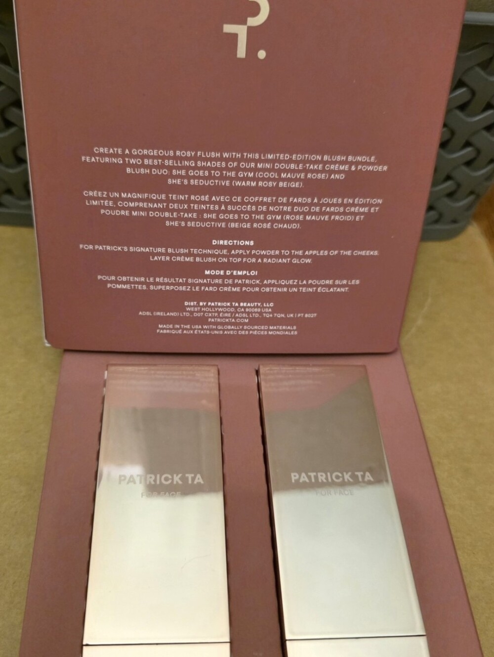 PATRICK TA Mini Must-Have Major Headlines Double-Take Creme & Powder Blush Duo - Picture 8 of 12